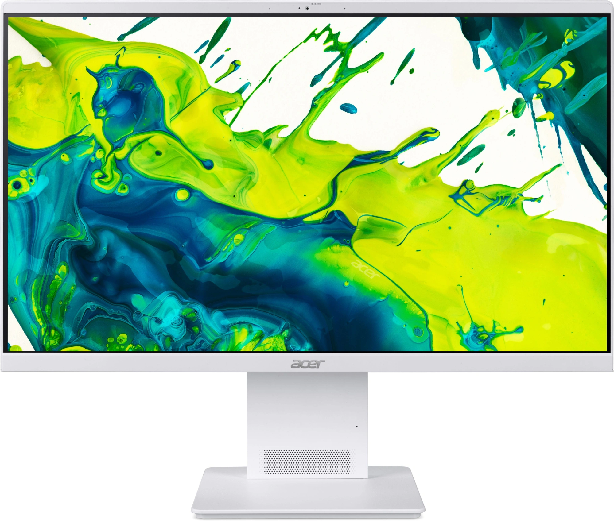 Моноблок Acer Aspire S24B-GLNL 23.8" Full HD Core Ultra 5 226V (2.1) 16Gb SSD512Gb Arc graphics Eshell GbitEth WiFi BT 90W клавиатура мышь Cam белый 1920x1080 (DQ.BSBCD.004)