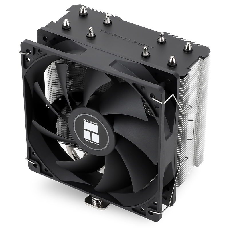 Кулер для процессора/ Thermalright Assassin X 120 Refined SE (4-pin PWM, 148mm, Ni/CU, 4x6mm, 1x120mm, 66.17CFM, 25.6dBA, 1550RPM, S: 1700, 1200, 115X, AM5, AM4) (AX120-R-SE)