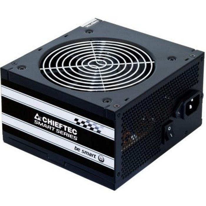 Блок питания ATX Chieftec PSU GPS-600A8,600W, Smart ser ATX2.3, 230V, Brown Box 12cm 80%+ Fan Active PFC 20+4, 8(4+4)p,8(6+2)p, 4xSATA, 2xMolex+Floppy