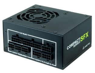Блок питания Chieftec Compact CSN-450C (ATX 2.3, 450W, SFX, Active PFC, 80mm fan, 80 PLUS GOLD, Full Cable Management) Retail