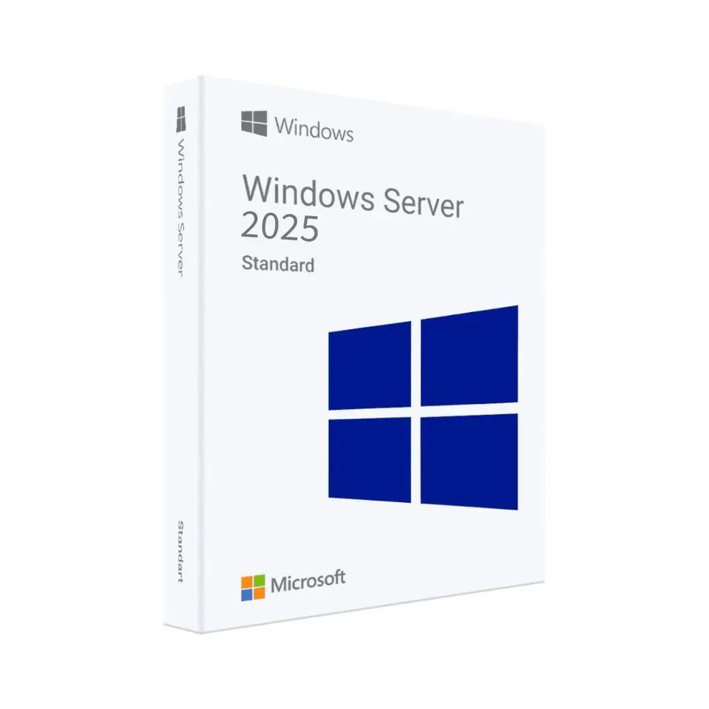 Windows Server Std 2025 64Bit Eng 1pk DSP OEI DVD 16 Core (EP2-25187)