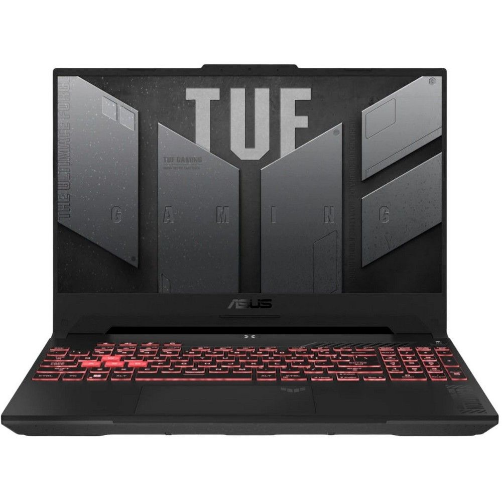 Ноутбук ASUS TUF Gaming A15 FA507UI-LP181 AMD Ryzen 7 8845HS/16Gb/512Gb/RTX4070 8Gb/15.6"/IPS/FHD/144Hz/NoOS/Mecha Gray (90NR0I65-M008K0)
