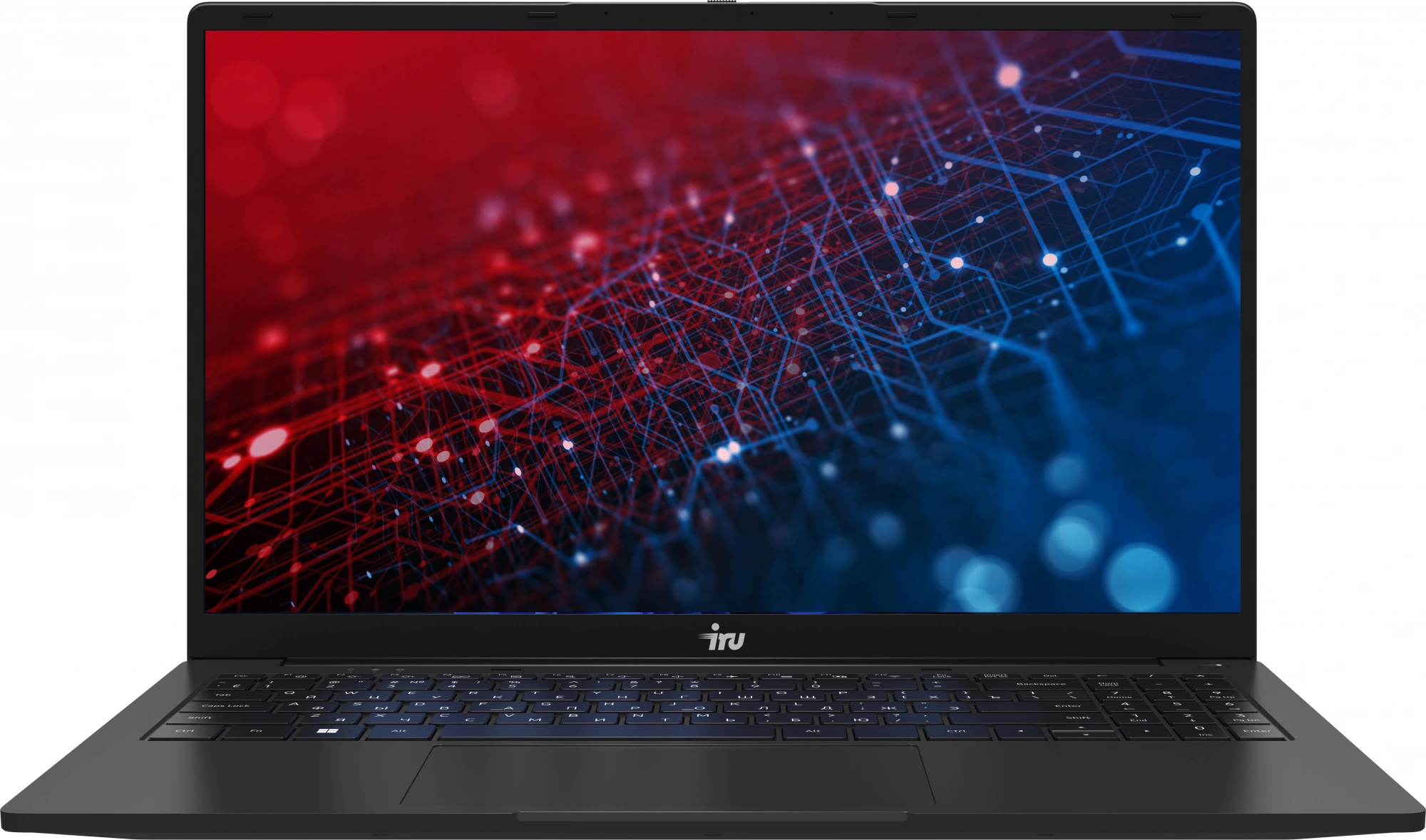 Ноутбук IRU Strato 15ALI Core i7 1255U 16Gb SSD512Gb Intel Iris Xe graphics 15.6" IPS FHD (1920x1080) FreeDOS black 6000mAh (2058955)