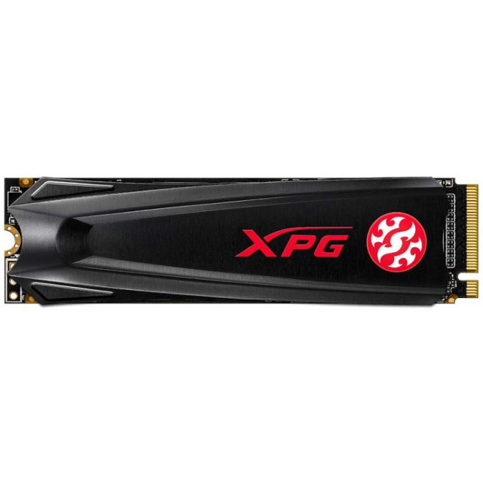 Твердотельный накопитель A-DATA XPG GAMMIX S5 SSD M.2 2280 1TB PCIe Gen3x4 3D TLC 2100/1400MB/s IOPS 250K/240K MTBF 2M (AGAMMIXS5-1TT-C)
