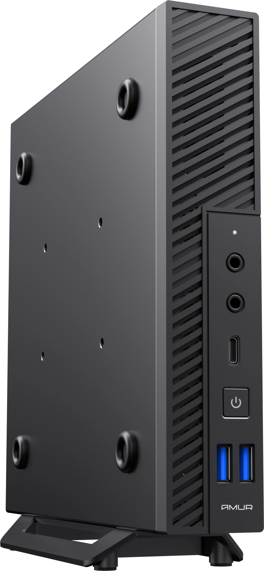 Компьютер Мини Amur Финвал H6I12 i3 12100 (3.3) 8Gb SSD256Gb UHDG 730 без ОС GbitEth WiFi BT 120W черный (RUS) (2162599) (АМУЕ.466219.002 2162599)
