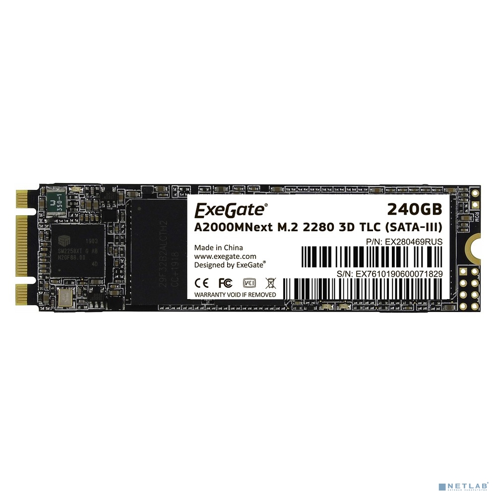 ExeGate SSD M.2 240GB Next Series EX280469RUS