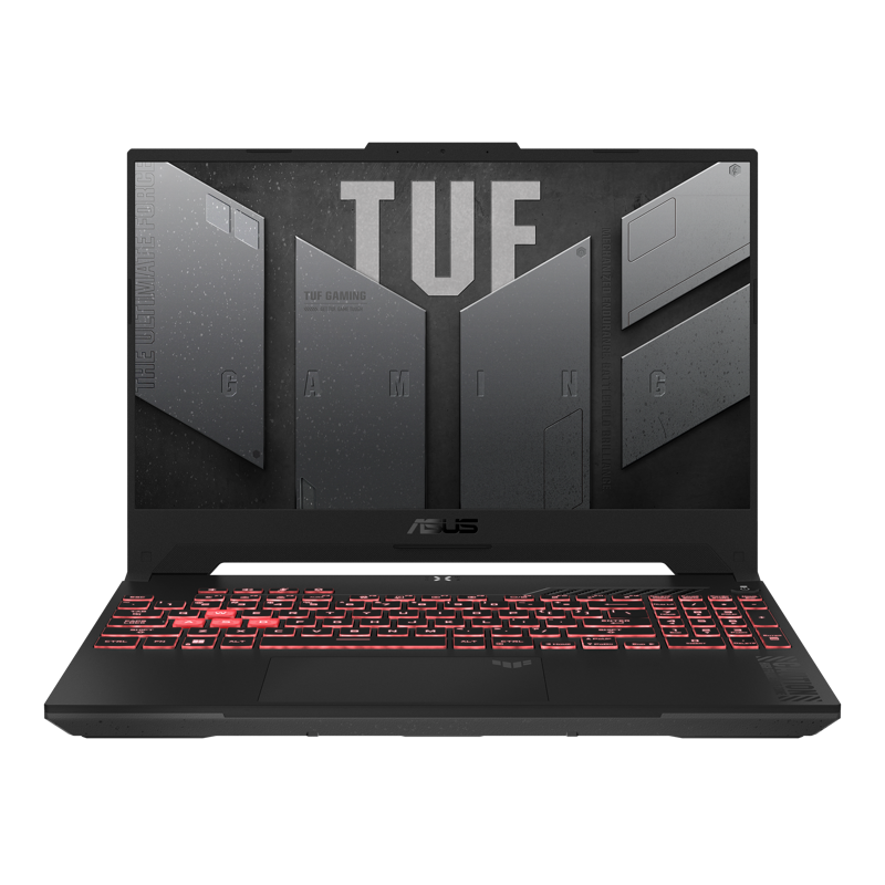 Ноутбук/ ASUS TUF F15 FX507VV-LP192 15.6"(1920x1080 (матовый, 144Hz) IPS)/Intel Core i7 13620H(2.4Ghz)/16384Mb/1024PCISSDGb/noDVD/Ext:nVidia GeForce RTX4060(8192Mb)/Cam/BT/WiFi/90WHr/war 1y/2.2kg/Mecha Gray/DOS (90NR0BV7-M00EZ0)