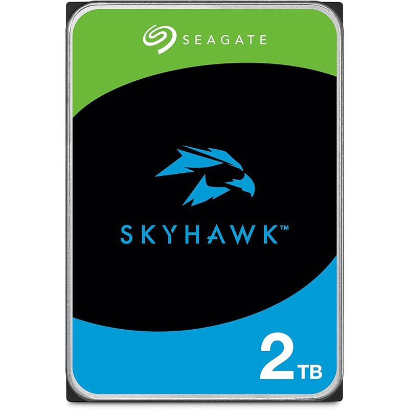Жесткий диск/ HDD Seagate SATA 2Tb SkyHawk 5400 rmp 6Gb/ s 256Mb 1 year warranty (ST2000VX016)