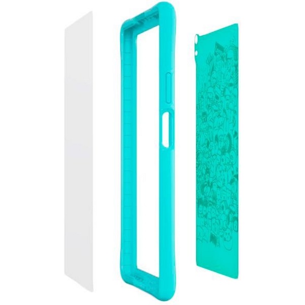 Эскиз Чехол Lenovo TAB4 8 Plus Kids Case (WW) бирюзовый [ZG38C01707]