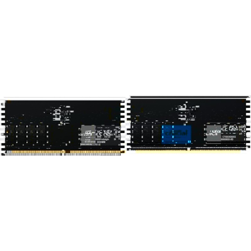 Crucial DDR5 16GB 4800 MT/ s CL40 16Gbit CT16G48C40U5