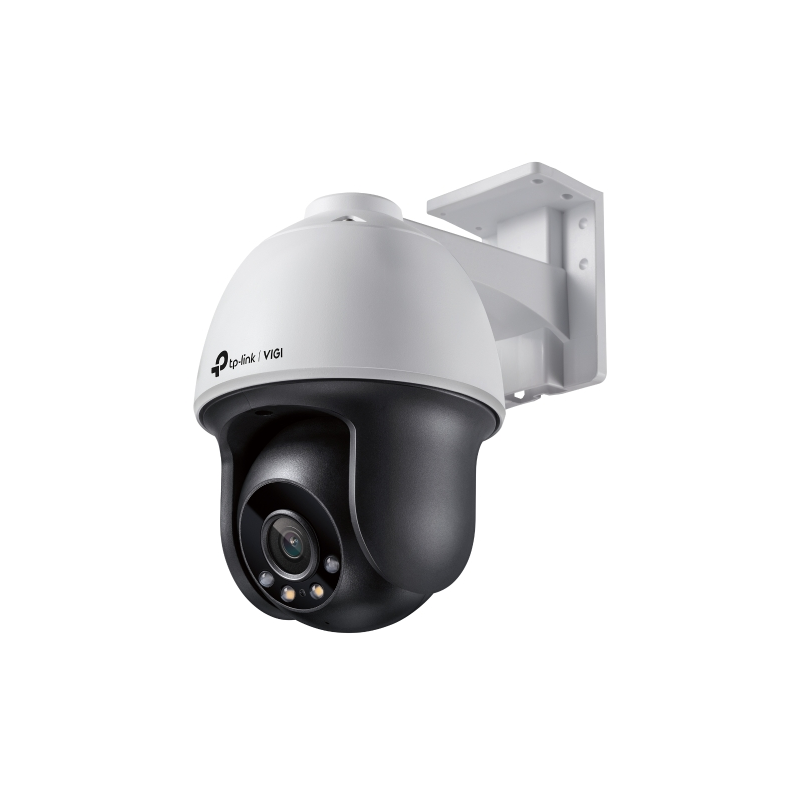 TP-Link VIGI C540(4mm), Цветная поворотная IP-камера 4 Мп, 25/ 30 кадров/ c, фиксированный объектив 4 мм, PoE/ 12 V DC, встроенный микрофон, динамик, слот microSD, ИК-подсветка до 30 метров