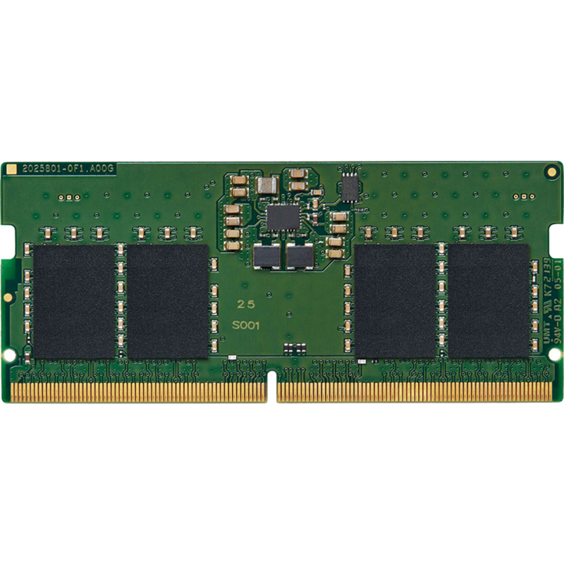 Память оперативная/ Kingston 8GB 5600MT/ s DDR5 Non-ECC CL46 SODIMM 1Rx16 (KVR56S46BS6-8)