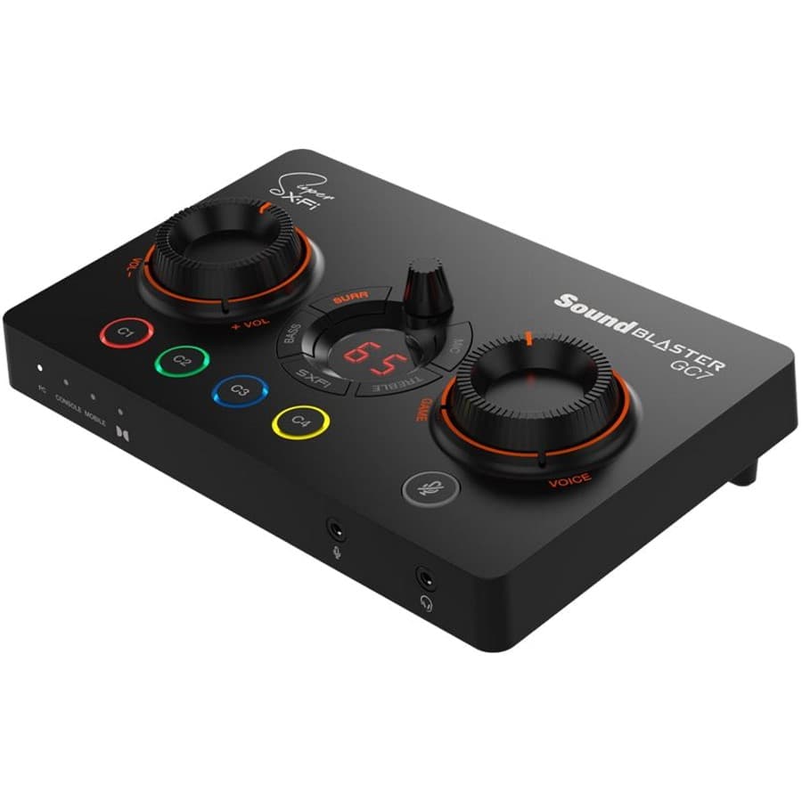 Звуковая карта Creative USB Sound BlasterX GC7 (70SB185000000)