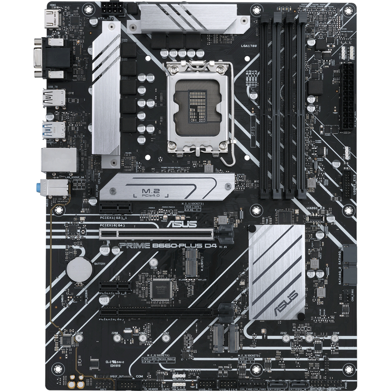 Материнская плата PRIME B660-PLUS D4 (90MB18X0-M1EAY0)