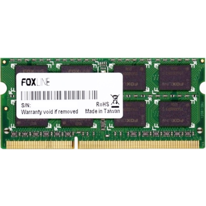 Память оперативная/ Foxline SODIMM 8GB 3200 DDR4 CL22 (1Gb*8) (FL3200D4S22-8G)