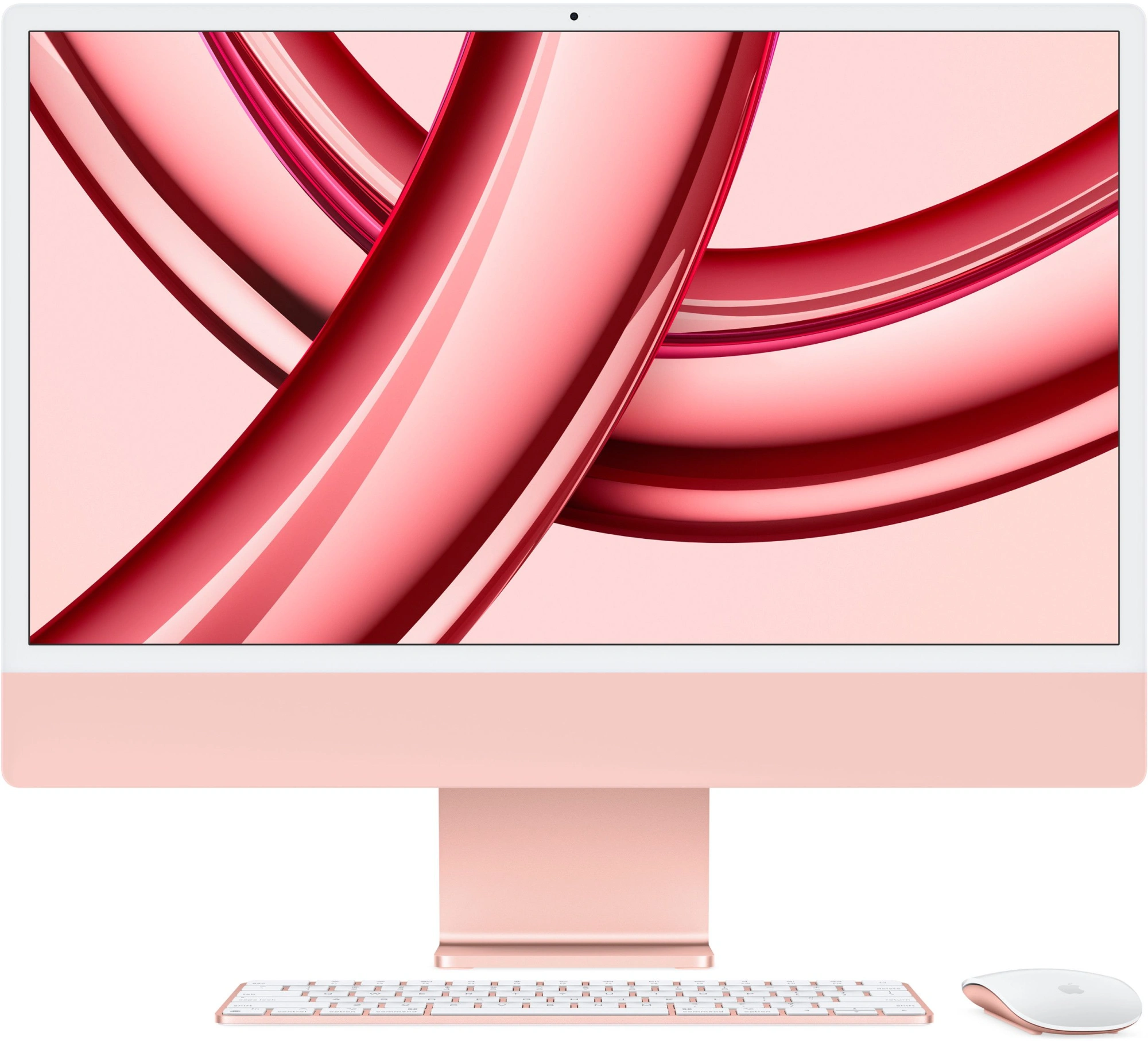 Моноблок Apple iMac A2873 24" 4.5K M3 8 core (4) 8Gb SSD512Gb 10 core GPU macOS WiFi BT 143W клавиатура мышь Cam розовый 4480x2520 (MQRU3HN/A)