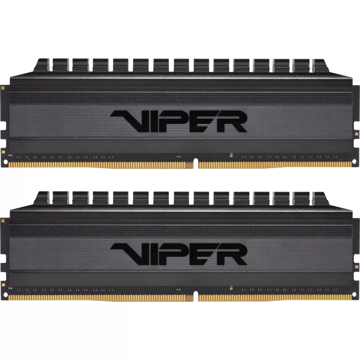 Модуль памяти Patriot Viper 4 Blackout 16GB DDR4 3000MHz RTL PC4-25600 CL16 DIMM 288-pin 1.35V dual rank (PVB416G300C6K)