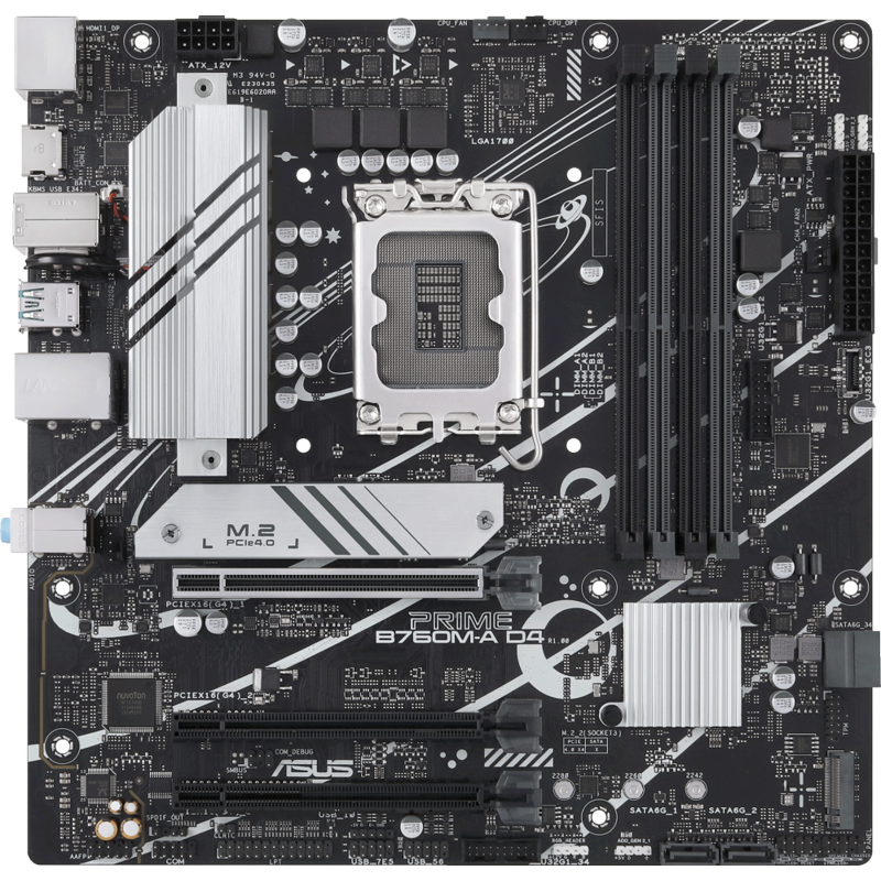 Материнская плата PRIME B760M-A D4-CSM (90MB1D00-M1EAYC)