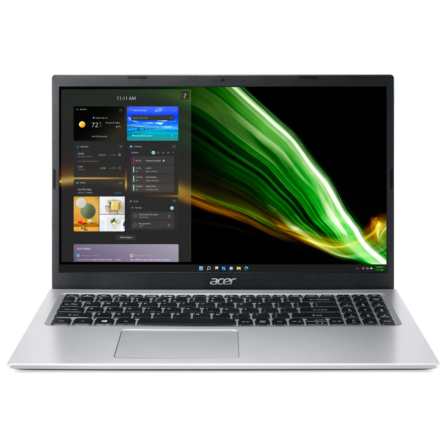 Ноутбук Acer Aspire 3 A315-58-35HF Core i3-1115G4/8Gb/SSD256Gb/15.6&quot;/IPS/FHD/noOS/silver (NX.ADDER.015)