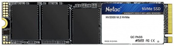 Netac SSD NV2000 1TB PCIe 3 x4 M.2 2280 NVMe 3D NAND, R/ W up to 2500/ 2100MB/ s, TBW 600TB, 5y wty (NT01NV2000-1T0-E4X)