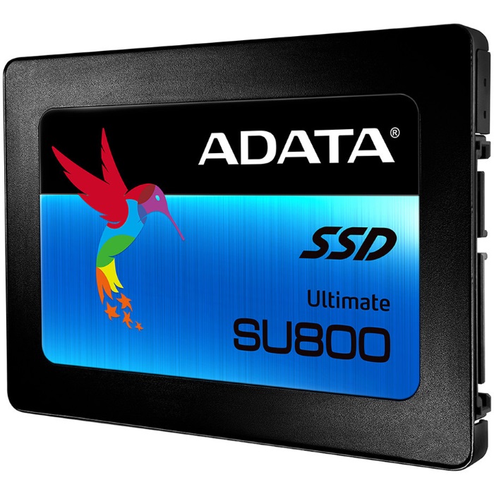 Твердотельный диск 256GB A-DATA Ultimate SU800, 2.5", SATA III, [R/ W - 560/ 520 MB/ s] 3D-NAND TLC, SMI (ASU800SS-256GT-C)