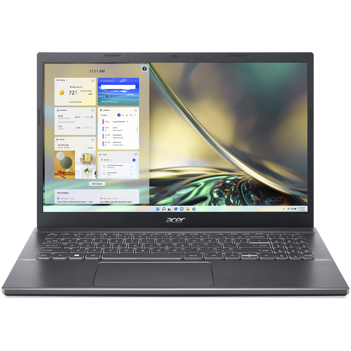 Ноутбук Acer Aspire 5A515-57 Core i5-12450H/ 16GB/ SSD256GB/ 15.6&quot;/ IPS/ FHD/ NoOS/ Iron (NX.KN3CD.00J)