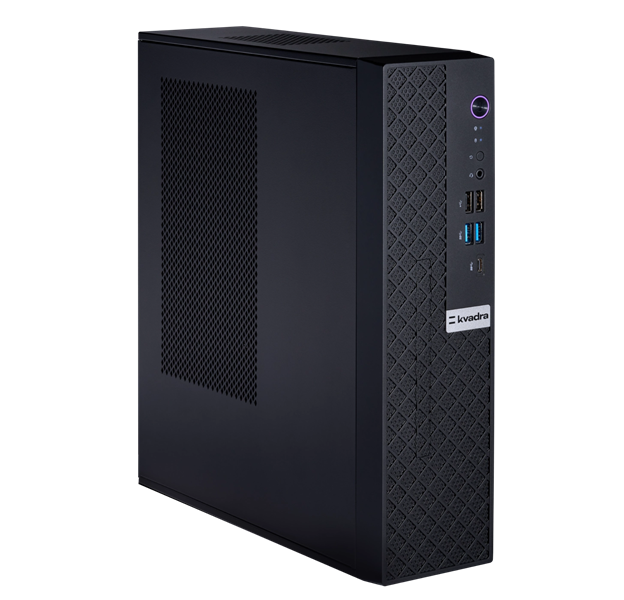 KVADRA TAU SFF, Core i3-13100, 8GB DDR4 3200 (1x8GB), SSD 256Gb, Intel Internal Graphics,WiFi/ BT, noDVD, no keyboard & no mouse, Black, noOS, 1Y Wty, МПТ (Y20SYSCAS201R_B3B4FF)