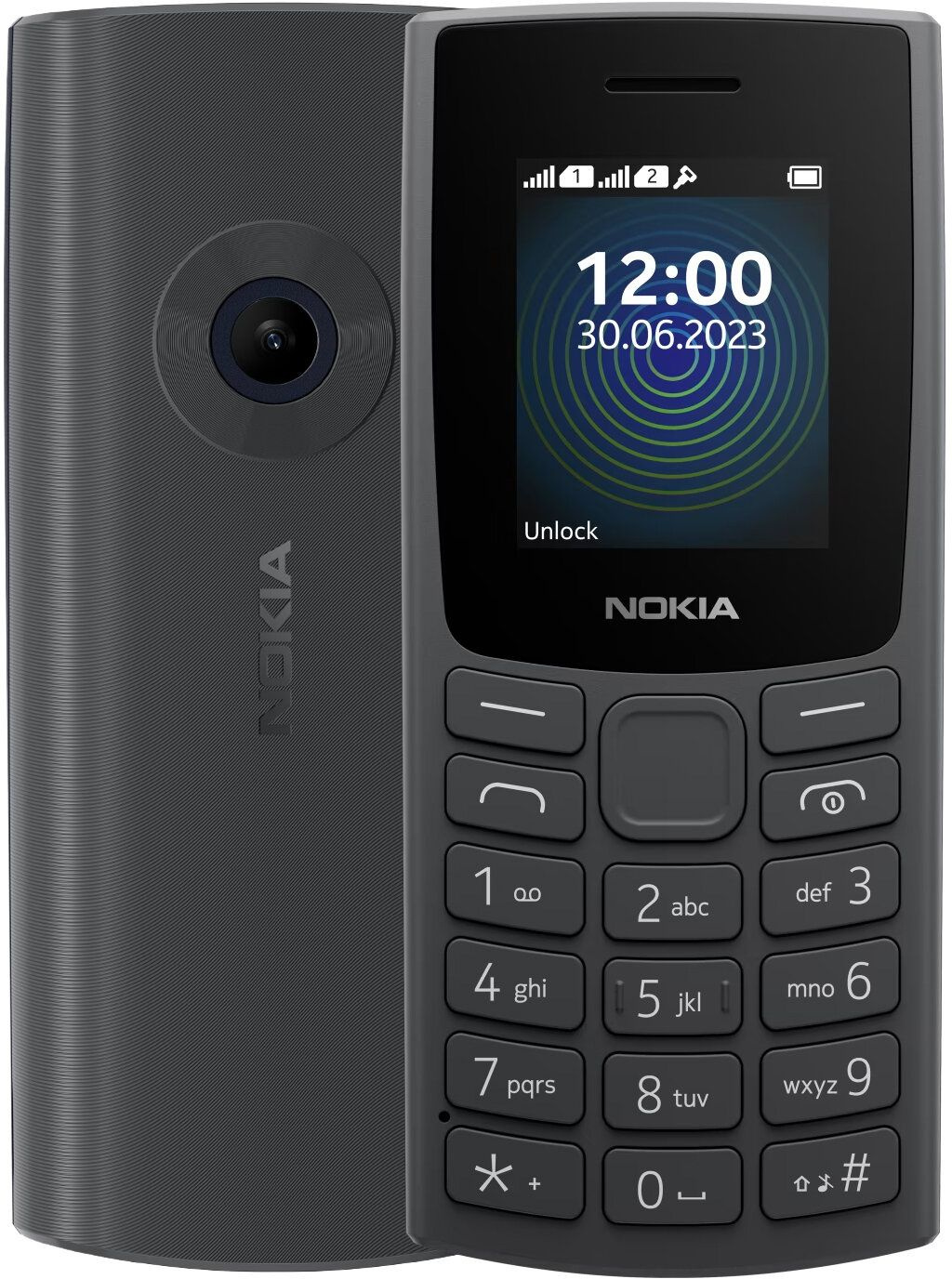 Мобильный телефон Nokia 110 (TA-1567) DS EAC 0.048 черный моноблок 3G 1.8" 240x320 Series 30+ 0.3Mpix GSM900/ 1800 MP3 (1GF019FPA2C02)