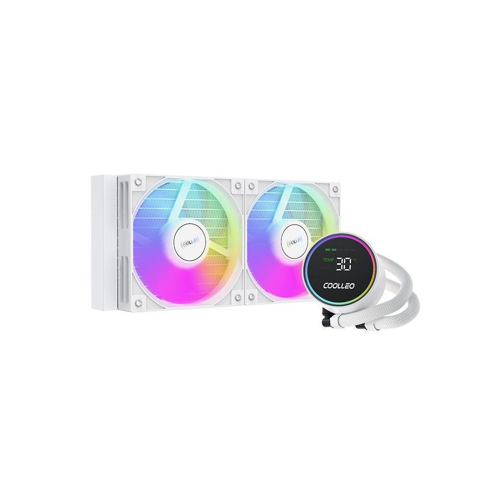 Жидкостная система охлаждения Coolleo ICE Fairy DIG 240 LITE WH (DIG-240-LITE-WH)
