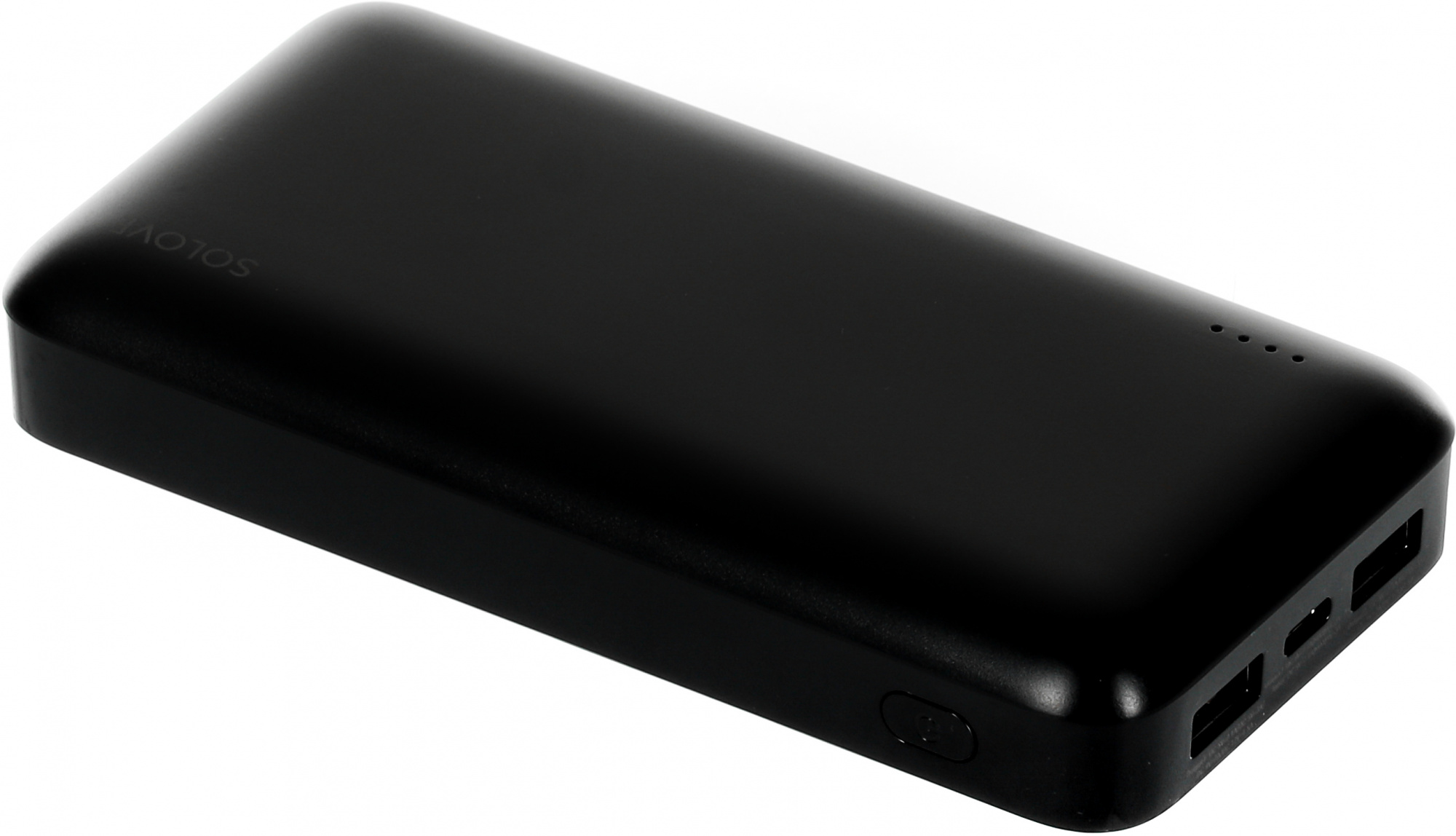 Мобильный аккумулятор Solove 003M 20000mAh QC3.0 18W 3A 2xUSB-A/USB-C черный (003M BLACK RUS)