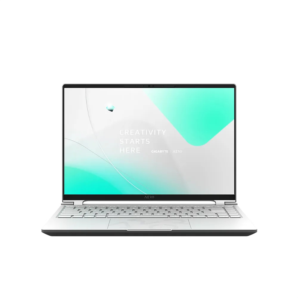 Ноутбук AERO 14 OLED Core i7-13700H/ 16Gb/ SSD1Tb/ RTX 4050 6Gb/ 14"/ OLED/ QHD+/ 90Hz/ noOS/ silver (BMF-72KZBB4SD)
