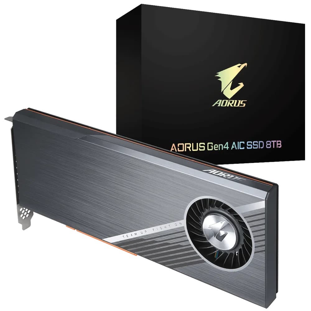 Жесткий диск Gigabyte AORUS Gen4 AIC 8 Тб SSD (GP-ASACNE6800TTTDA)