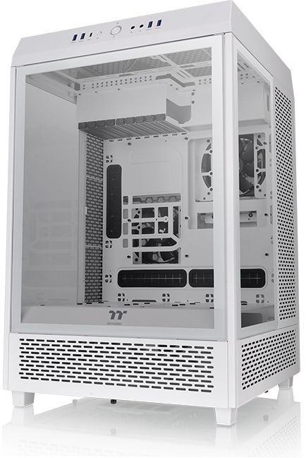 Корпус Thermaltake The Tower 500 белый без БП ATX 1x120mm 3x140mm 4xUSB3.0 audio bott PSU (CA-1X1-00M6WN-00)