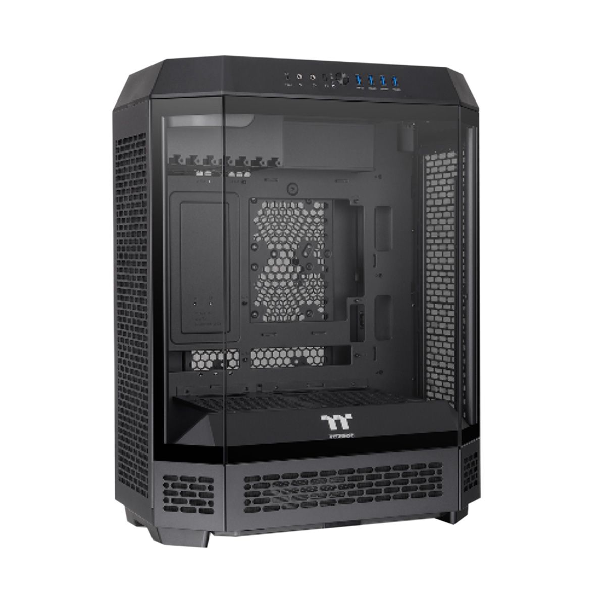 Корпус Thermaltake CA-1Z1-00M1WN-00 Win/SPCC/Tempered Glass*3/CT140 Fan*2/Color Box/With Screen Metal Panel