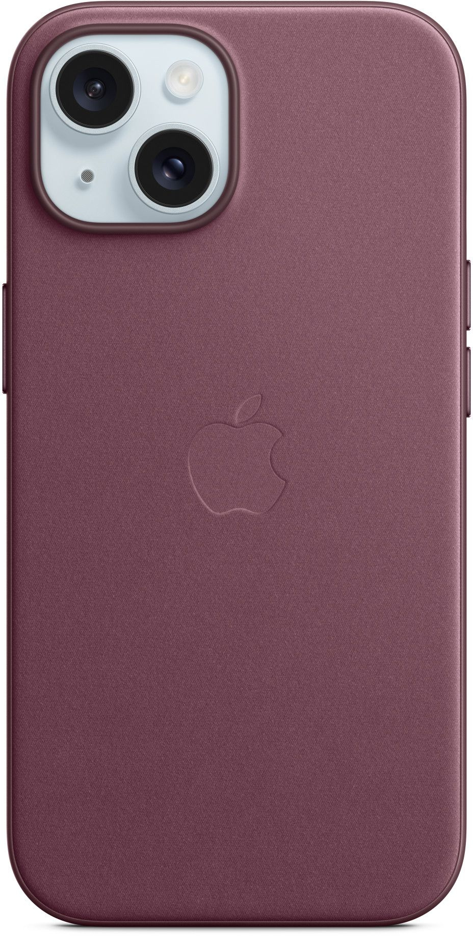 Чехол (клип-кейс) Apple для Apple iPhone 15 FineWoven Case with MagSafe Mulberry (MT3E3FE/A)
