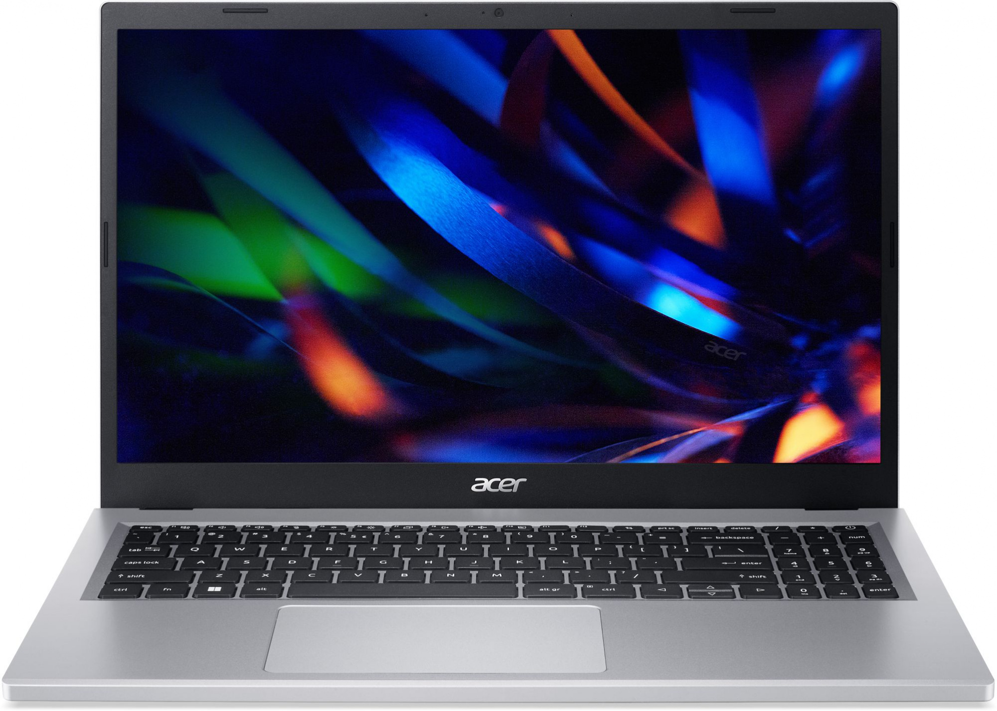 Ноутбук Acer Extensa 15 EX215-33-C8MP N-series N100 8Gb SSD256Gb Intel HD Graphics 15.6" IPS FHD (1920x1080) noOS silver WiFi BT Cam (NX.EH6CD.009)