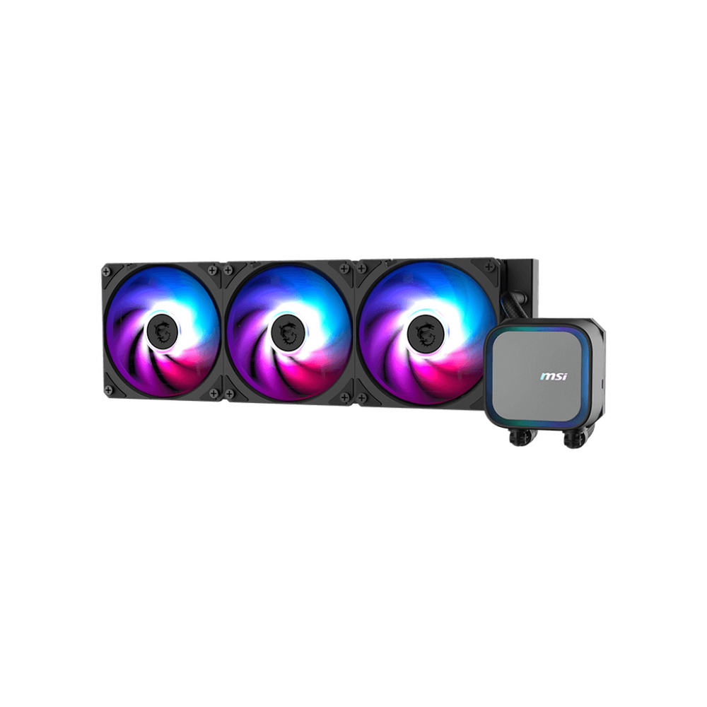 Жидкостная система охлаждения MSI MAG CORELIQUID A13 360 3 x ARGB Fan, ARGB Block (306-7ZWDA11-L80)