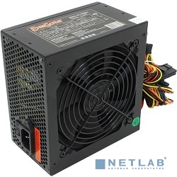 Exegate EX221643RUS Блок питания 600W ATX-600NPX OEM, black, 12cm fan, 24+4pin, 6pin PCI-E, 3*SATA