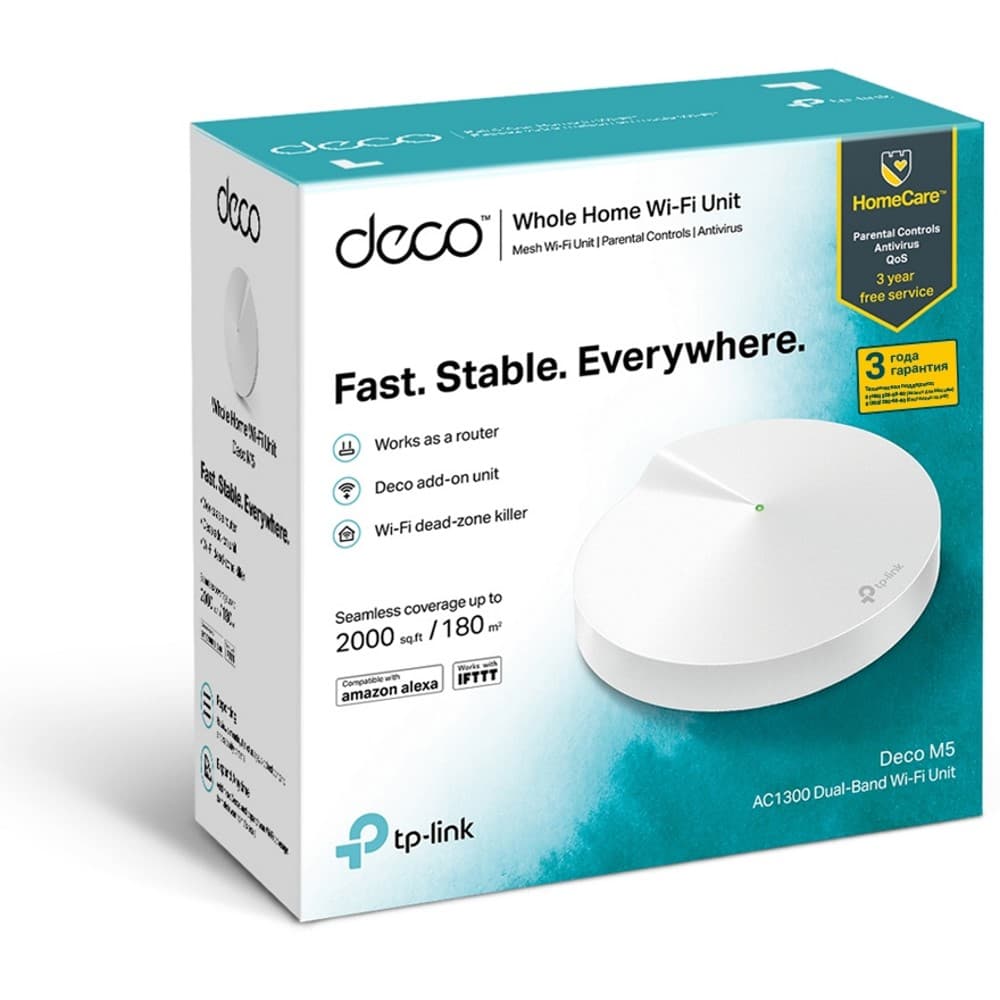 Картинка Точка доступа TP-LINK Deco M5 (DECO M5(1-PACK) 