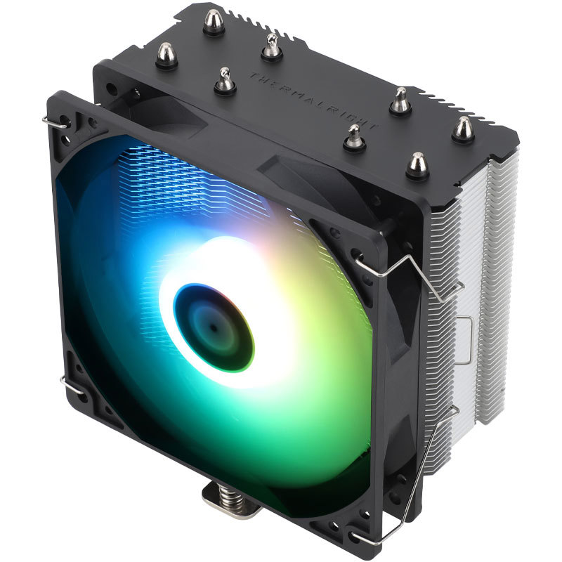 Кулер для процессора/ Thermalright Assassin X Refined SE ARGB 120 (4-pin PWM, 148mm, Ni/CU, 4x6mm, ARGB, 1x120mm, 66.17CFM, 25.6dBA, 1550RPM, S: 1700, 1200, 115X, AM5, AM4) (AX120-R-SE-ARGB)
