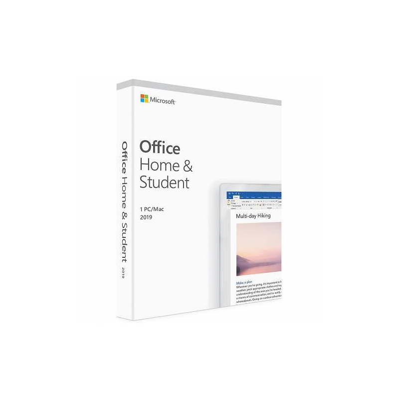 Лицензия на ПО/ Office Home and Student 2019 All Lng PKL Onln CEE Only DwnLd C2R NR (79G-05012)