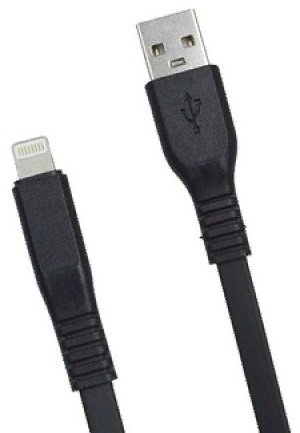 Кабель Premier 6-703RL45 3.0BK USB-A-Lightning (m) 3м черный пакет