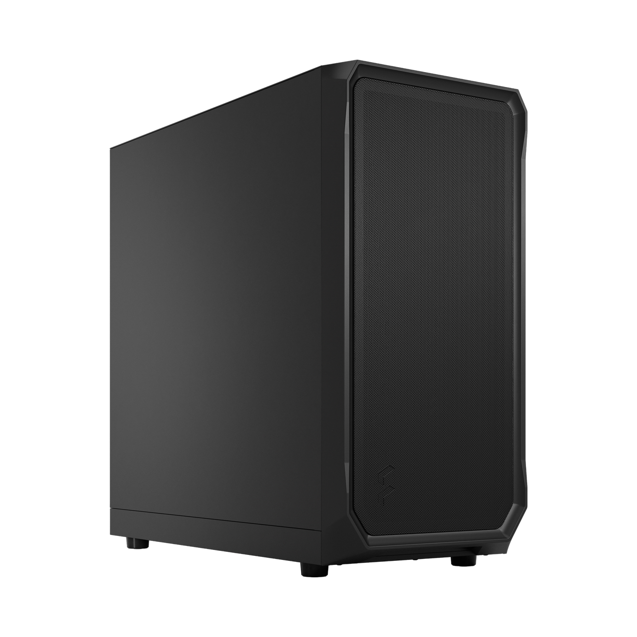 Корпус ПК без блока питания/ Case Fractal Design Focus 2, Midi-Tower, 2x140mm, 2xUSB-A 3.0 + 1xUSB 3.2 Type-C, ATX, mATX, mITX Black (FD-C-FOC2A-07)