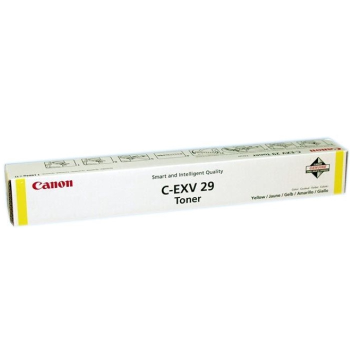 Тонер-картридж Canon C-EXV29 Y желтый 29000 страниц для IR Advance-C5030, C5035, C5235, C5240 (2802B002)