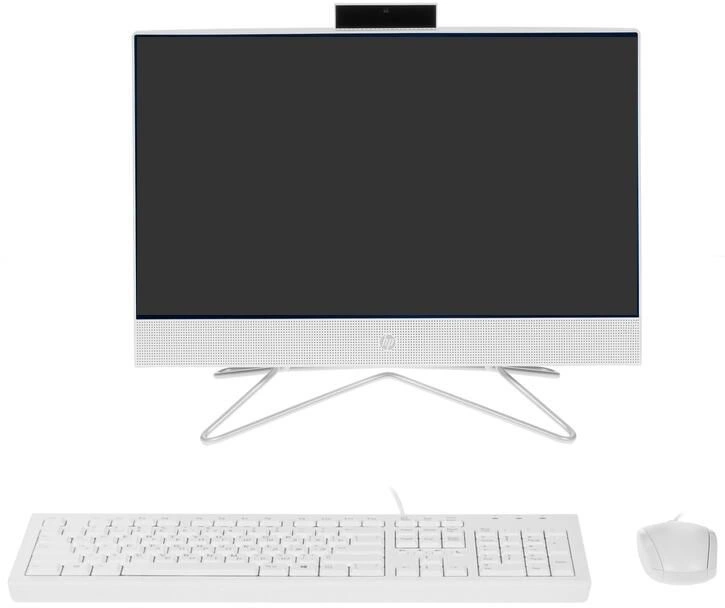 Моноблок HP 200 G4 21.5" FHD i5 1235U 8Gb SSD512Gb DVDRW DOS GbitEth WiFi BT клавиатура мышь белый 1920x1080 (6D417EA)