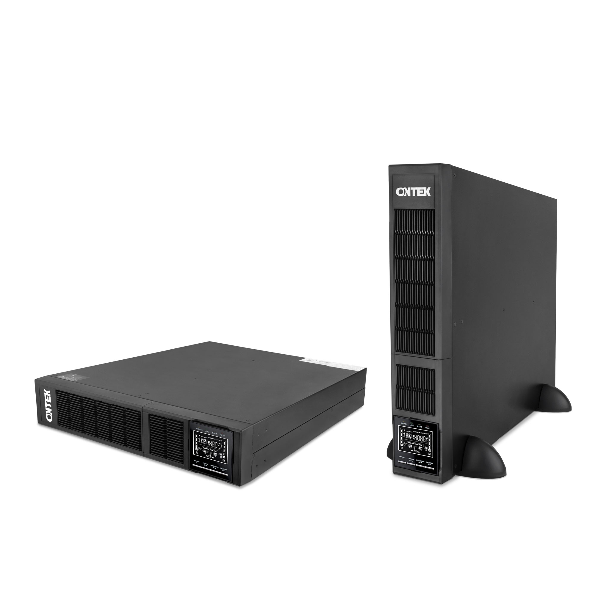 ИБП ONTEK SM RT 10, 10 кВА/ 10 кВт (PF=1) 2U без внутренних аккумуляторных батарей