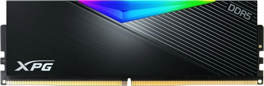 Модуль памяти ADATA 32GB DDR5 8000 DIMM XPG Lancer RGB kit 2*16, 1.45V, CL38-48-48, black (AX5U8000C3816G-DCLARBK)