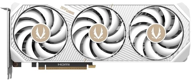 Видеокарта Zotac PCI-E 4.0 RTX 5070 AMP WHITE ED NVIDIA GeForce RTX 5070 12Gb 192bit GDDR7 2587/ 28000 HDMIx1 DPx3 HDCP Ret (ZT-B50700FQ-10P)