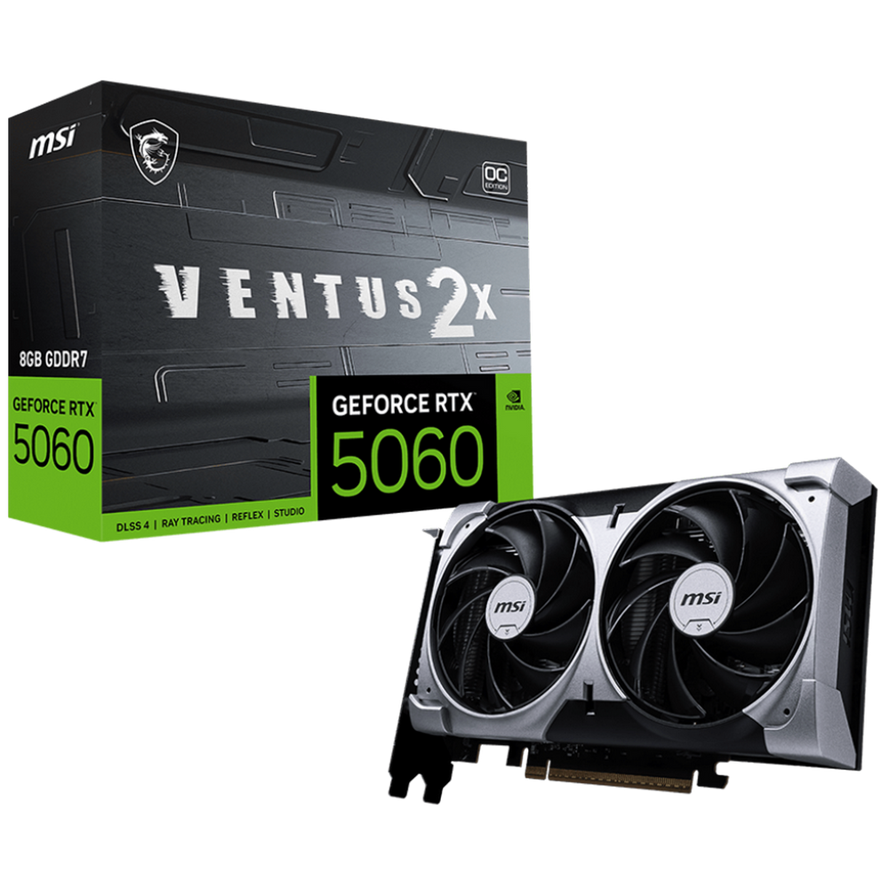 MSI GeForce RTX 5060 8G VENTUS 2X OC