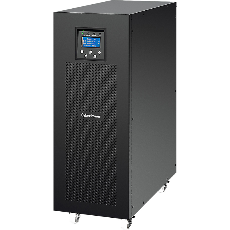 Источник бесперебойного питания/ UPS Online CyberPower OLS10000E Tower 10000VA/ 9000W USB/ RS-232/ SNMPslot, Relay, MB, Cloud Card ( (4 C13, 2 C19, 4 Schuko, terminal block)